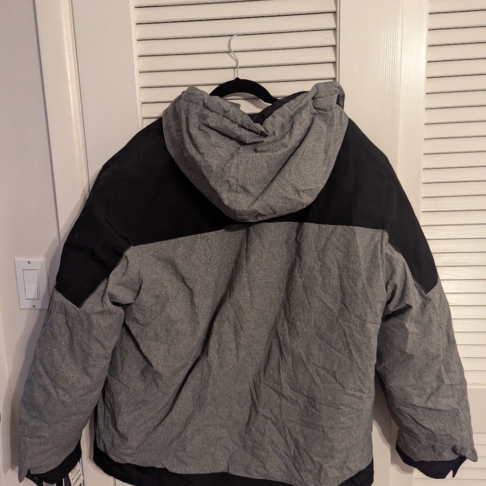 Club Room 3 In 1 Men's Gray and Black Jacket - Picture 4 of 8